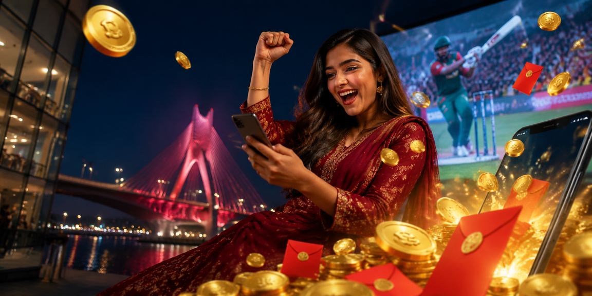 বরিশালে একজন বাংলাদেশি মডেল মোবাইলে বেটিং অভিজ্ঞতা উপভোগ করছেন