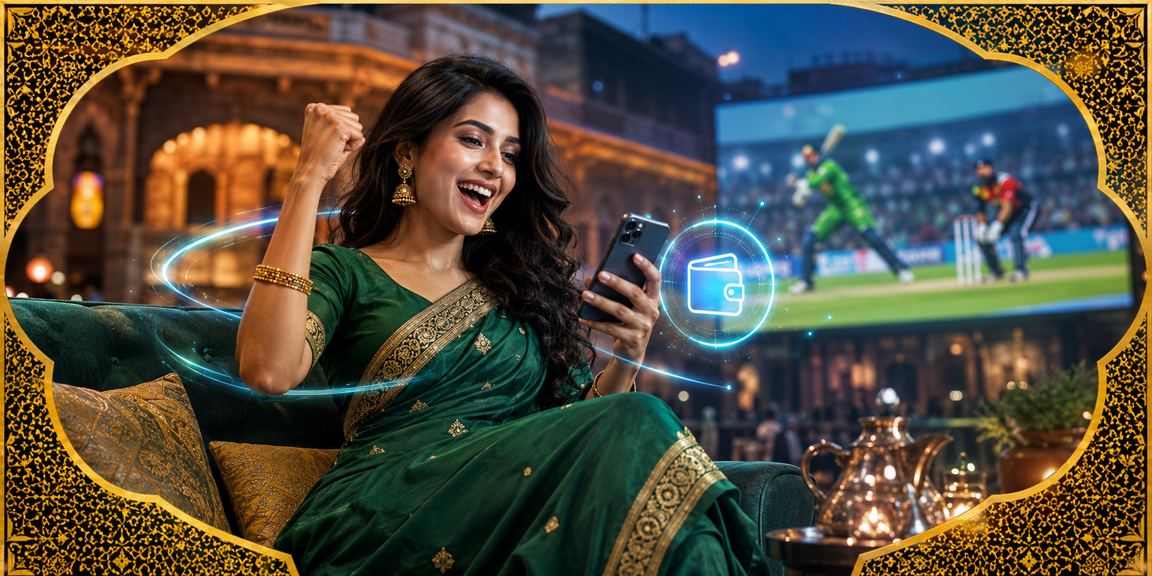 সোনারগাঁওয়ে একজন বাংলাদেশি মডেল মোবাইলে বেটিং উপভোগ করছেন